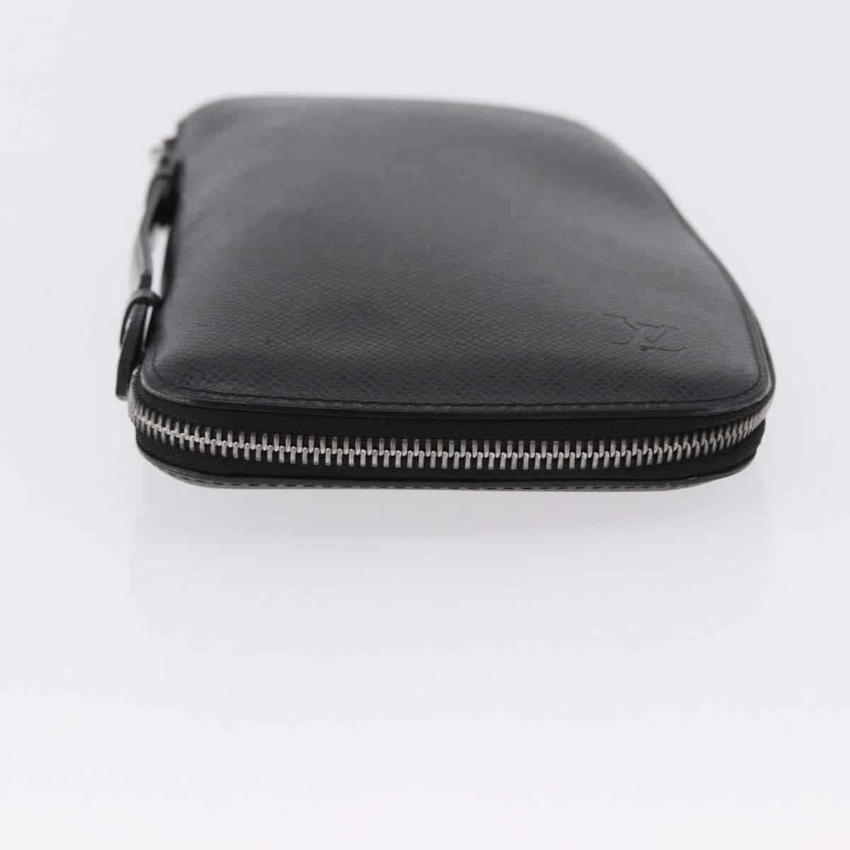 LOUIS VUITTON Taiga Organizer Atoll Travel Case Ardoise M30652 LV Auth 192114A