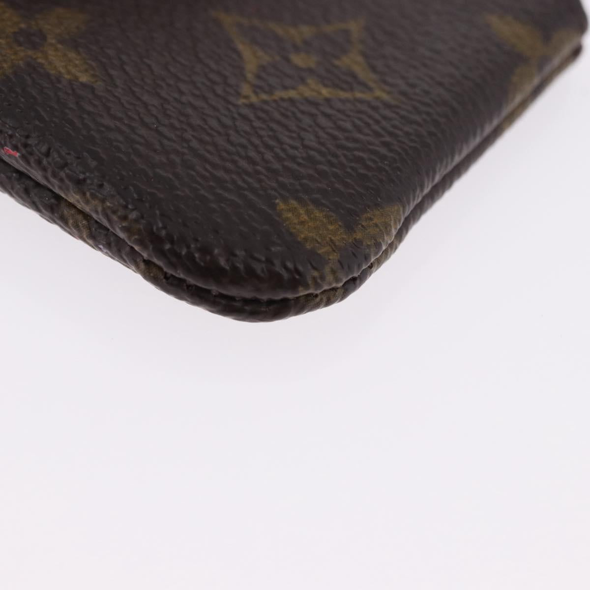 LOUIS VUITTON Monogram Pochette Cles Coin Purse M62650 LV Auth 192117A