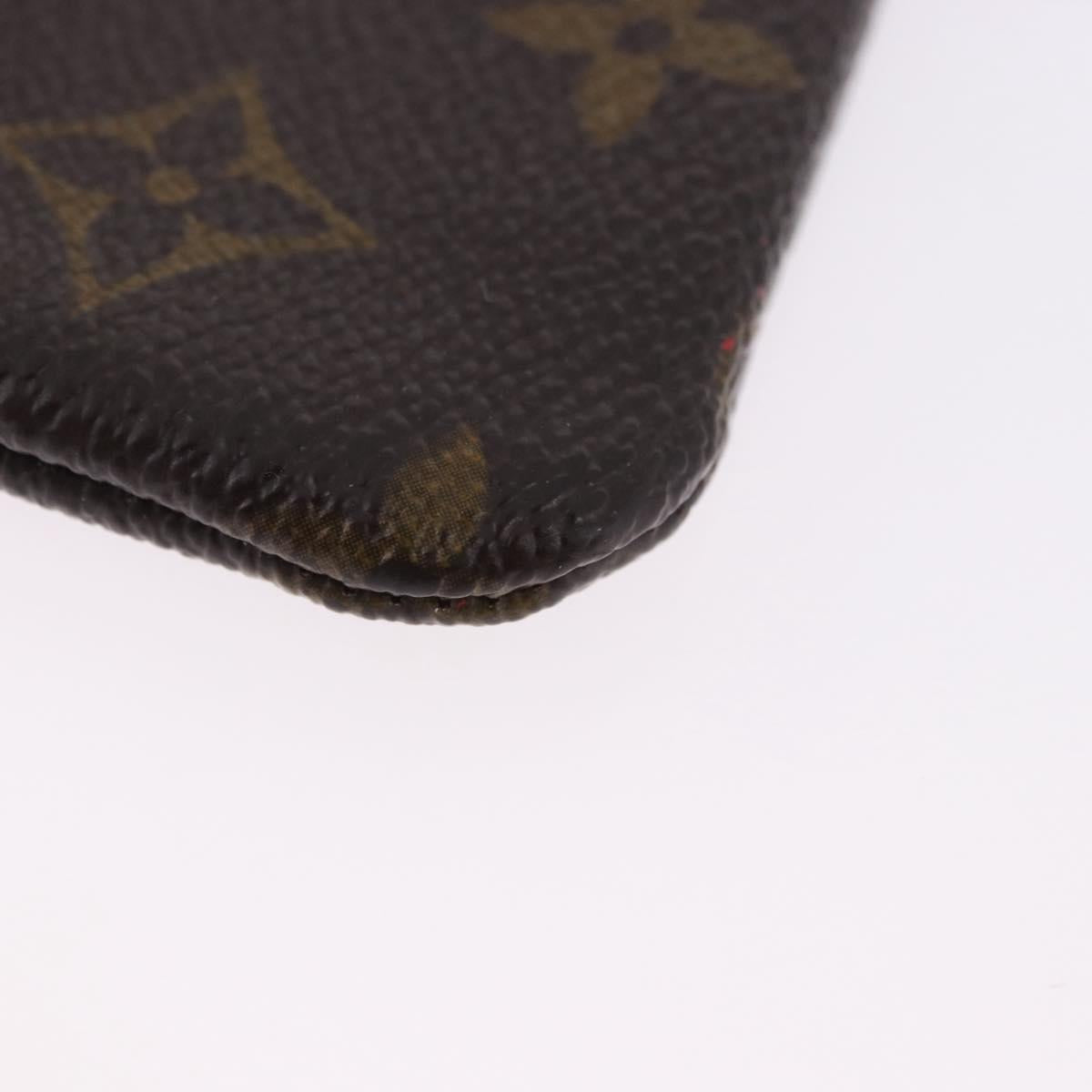 LOUIS VUITTON Monogram Pochette Cles Coin Purse M62650 LV Auth 192117A
