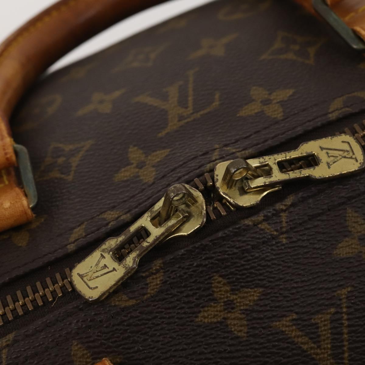LOUIS VUITTON Monogram Keepall 55 Boston Bag M41424 LV Auth 192119