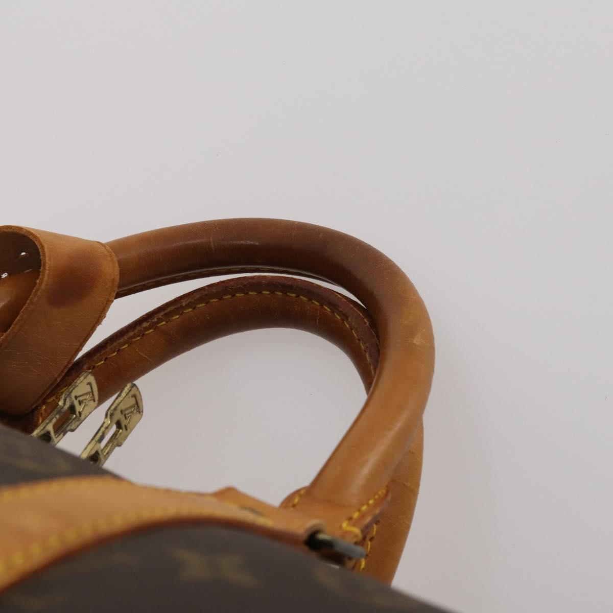 LOUIS VUITTON Monogram Keepall 55 Boston Bag M41424 LV Auth 192119