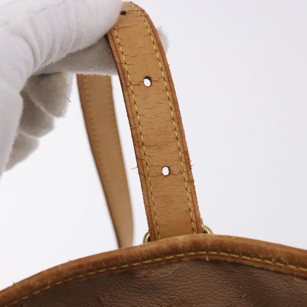 LOUIS VUITTON Monogram Bucket GM Shoulder Bag M42236 LV Auth 192122