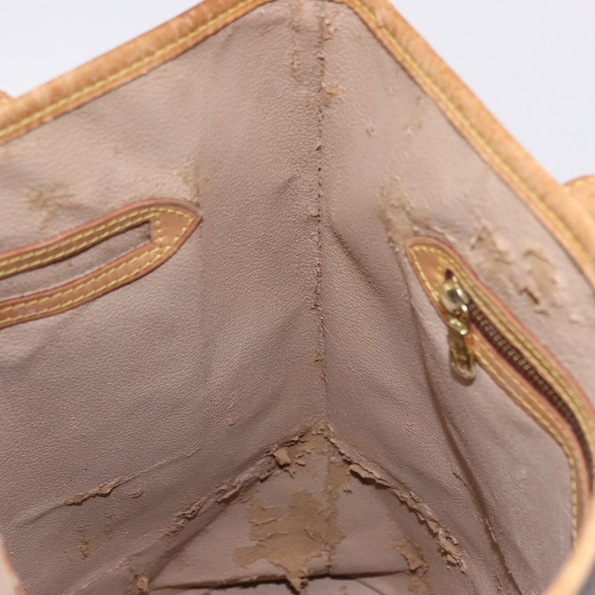 LOUIS VUITTON Monogram Bucket GM Shoulder Bag M42236 LV Auth 192122