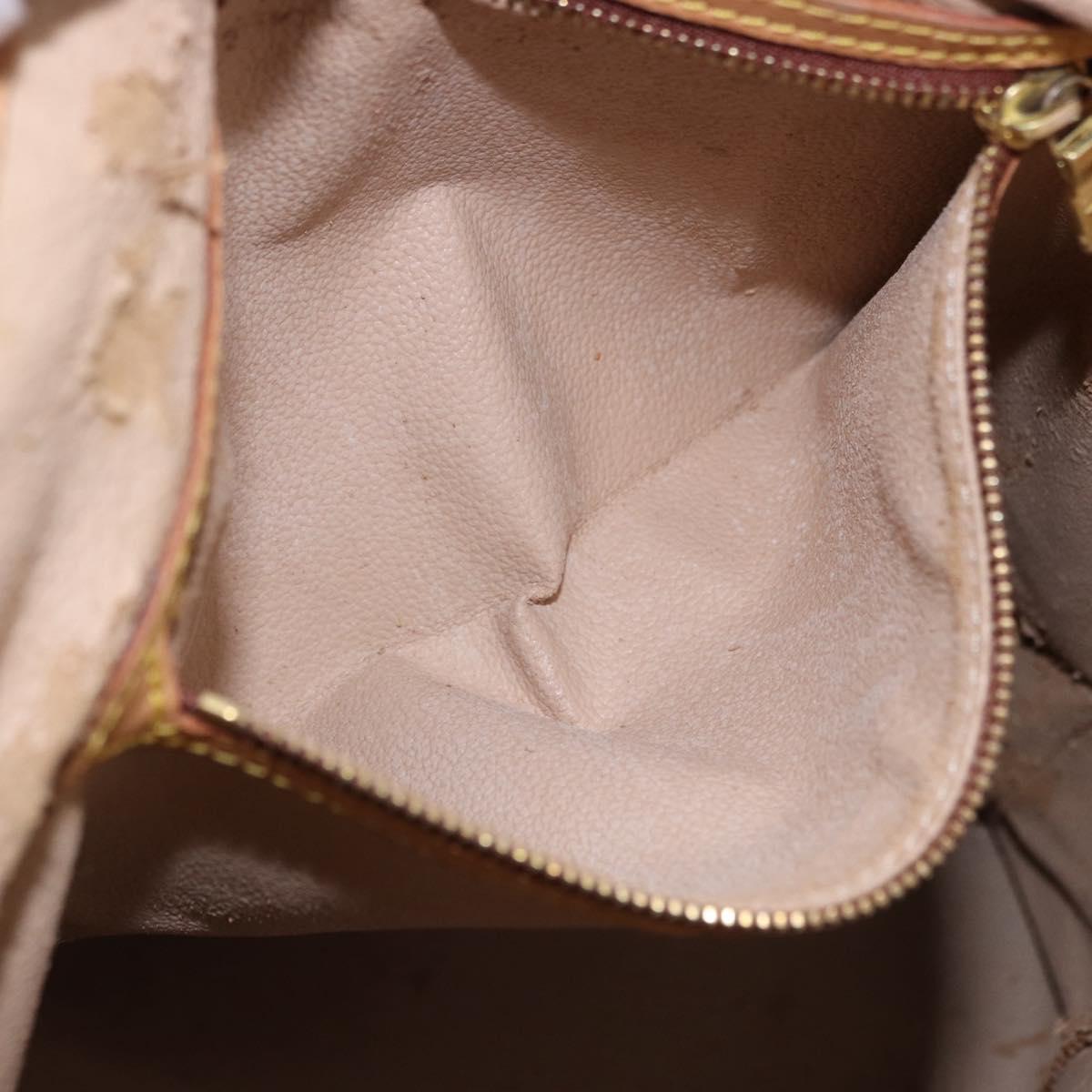 LOUIS VUITTON Monogram Bucket GM Shoulder Bag M42236 LV Auth 192122