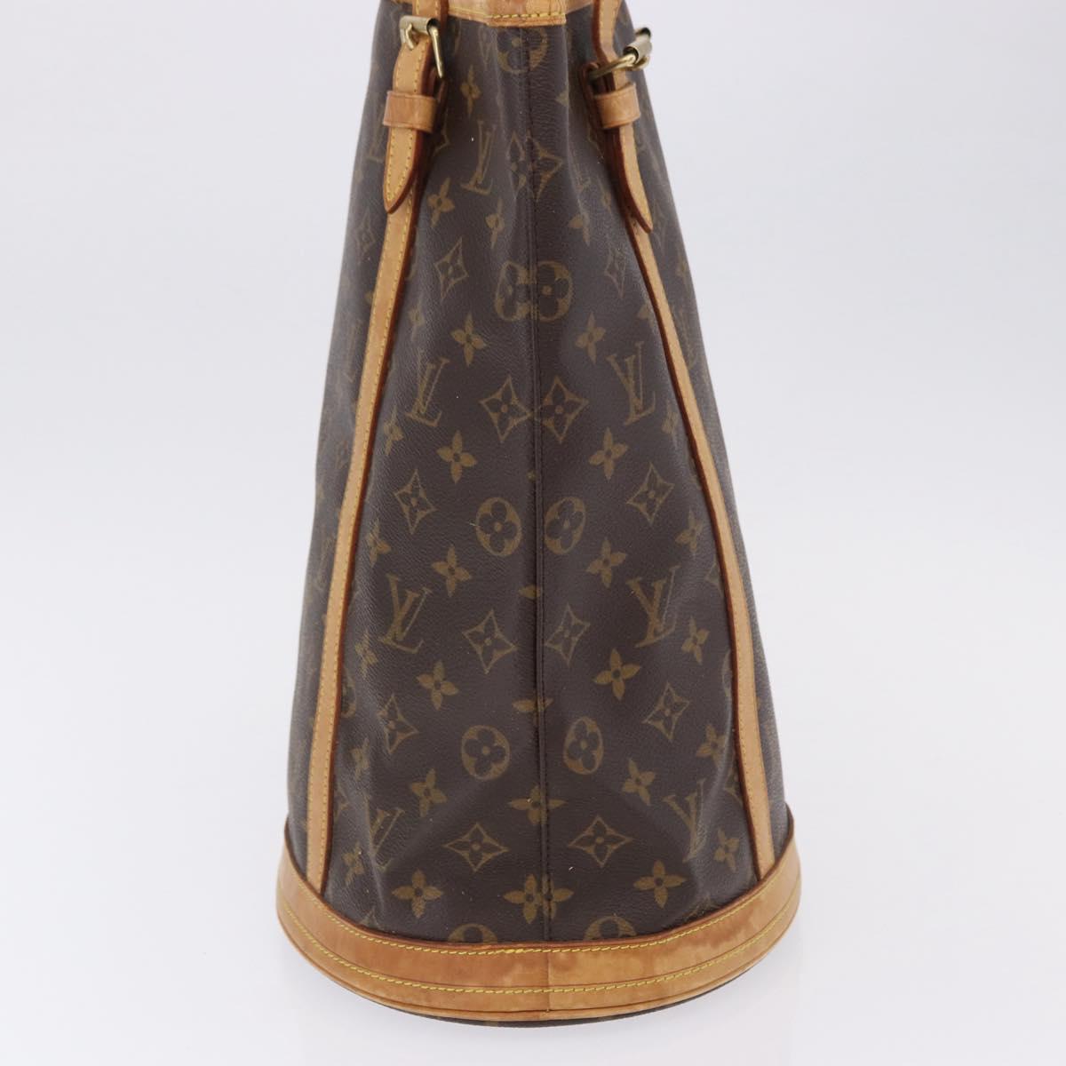LOUIS VUITTON Monogram Bucket GM Shoulder Bag M42236 LV Auth 192122