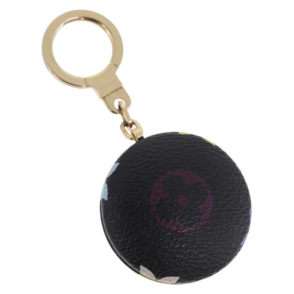 LOUIS VUITTON Multicolor Canvas Astropill Key Holder Black M51912 Auth 192130V