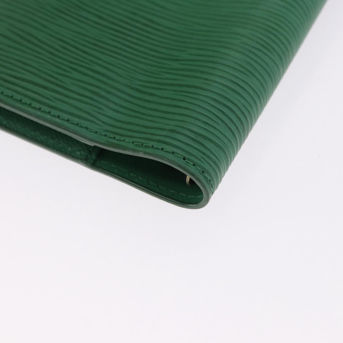 LOUIS VUITTON Epi Agenda PM Day Planner Cover Green R20054 LV Auth 192132