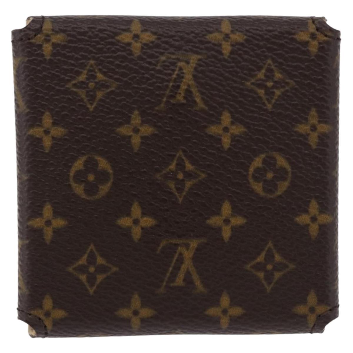 LOUIS VUITTON Monogram Jewelry Case Jewelry Box LV Auth 192133V