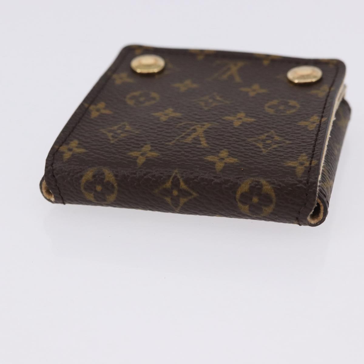 LOUIS VUITTON Monogram Jewelry Case Jewelry Box LV Auth 192133V