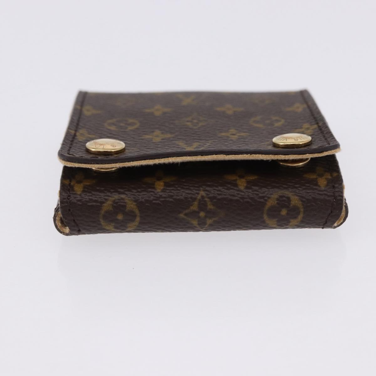 LOUIS VUITTON Monogram Jewelry Case Jewelry Box LV Auth 192133V