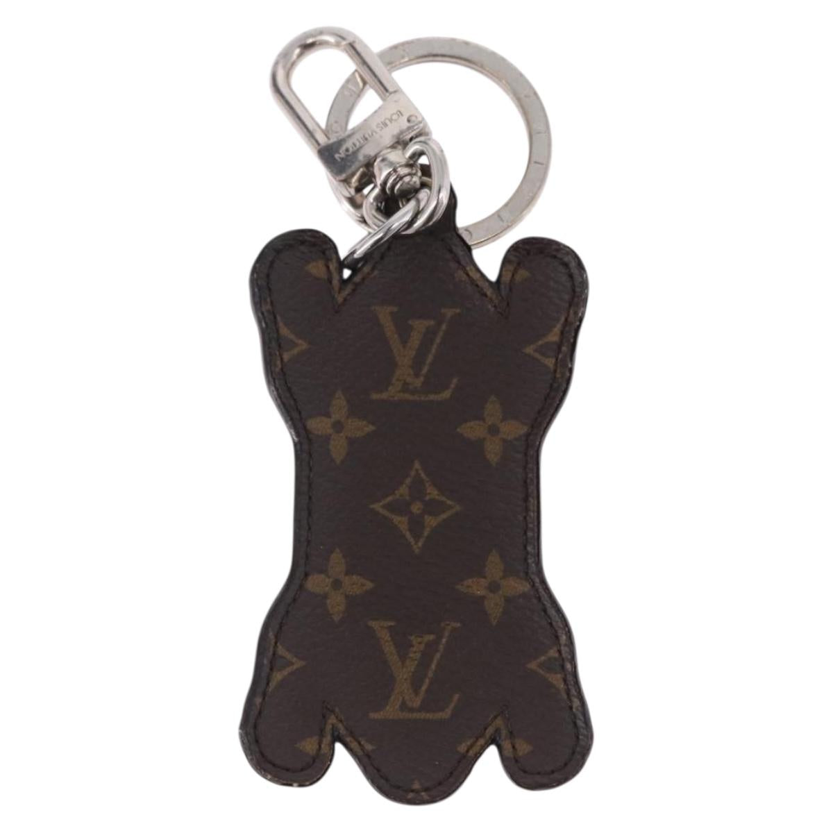 LOUIS VUITTON Porte CLE LV MADE Tiger Bag Charm Yellow MP3221 LV Auth 192136M