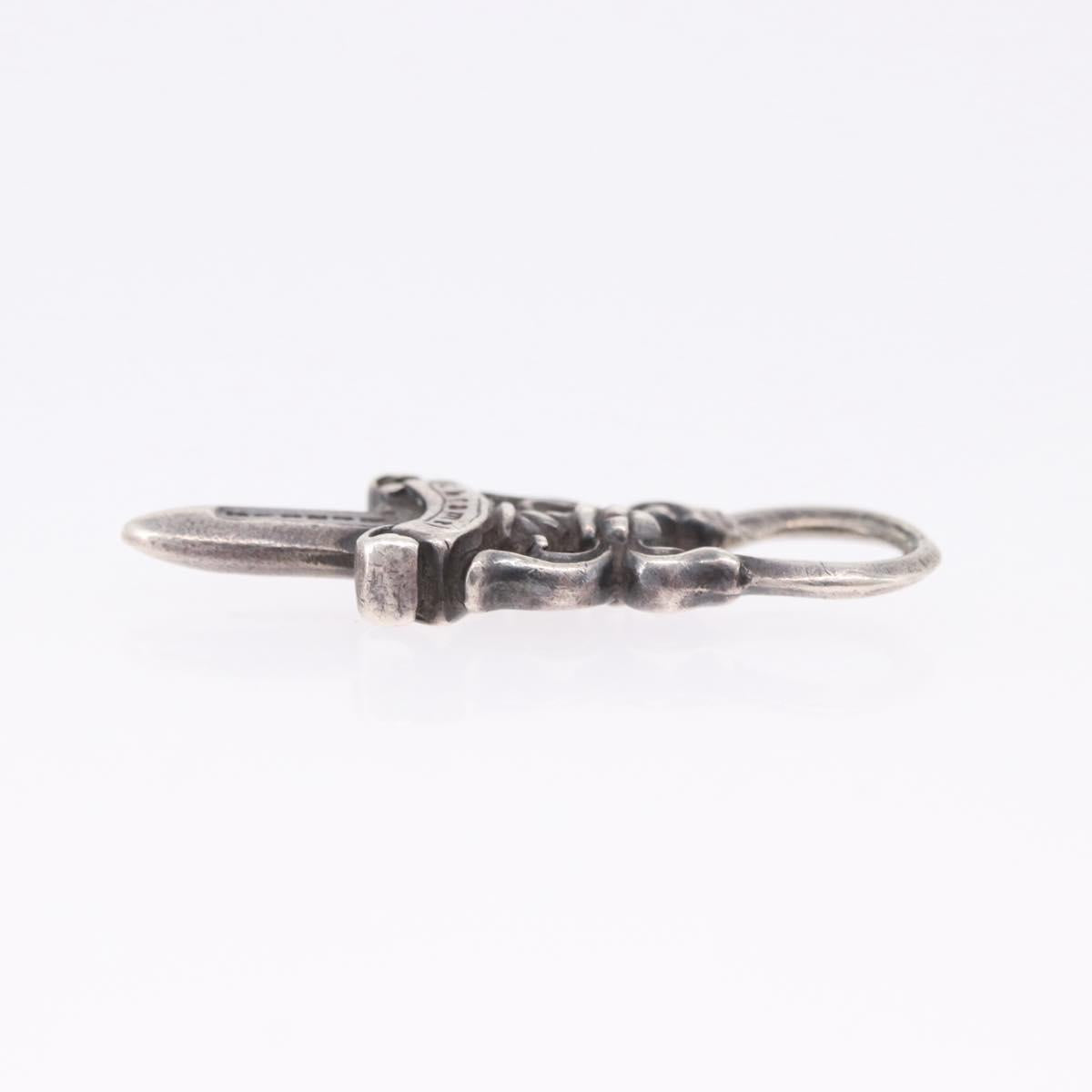 Chrome Hearts Dagger Charm Pendant Top Ag925 Silver Auth 192164M