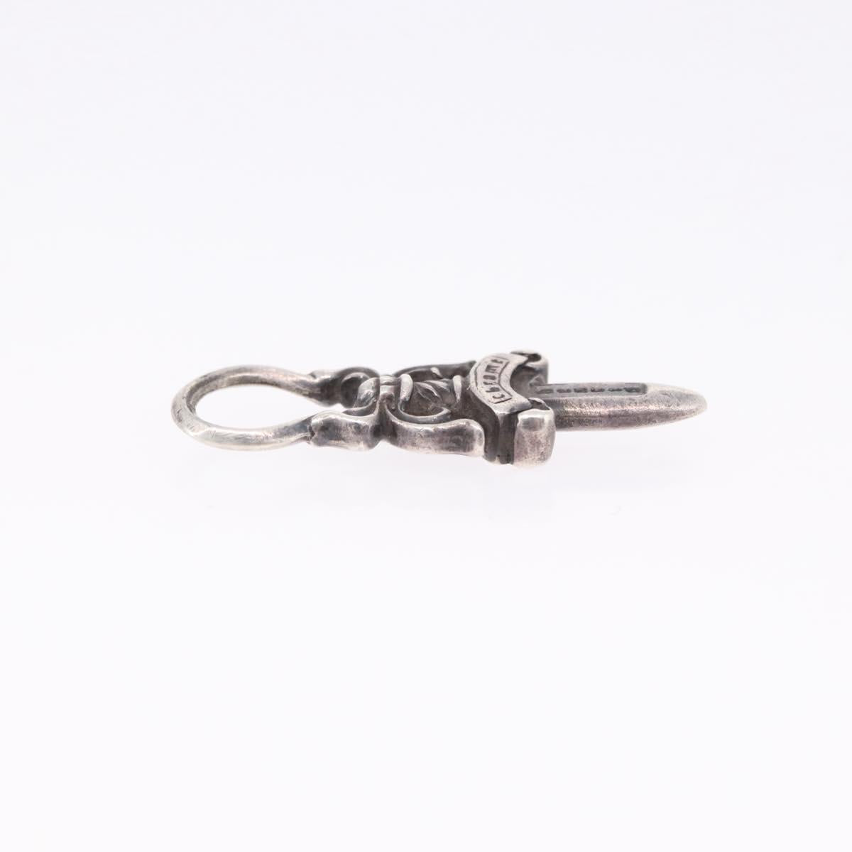 Chrome Hearts Dagger Charm Pendant Top Ag925 Silver Auth 192164M