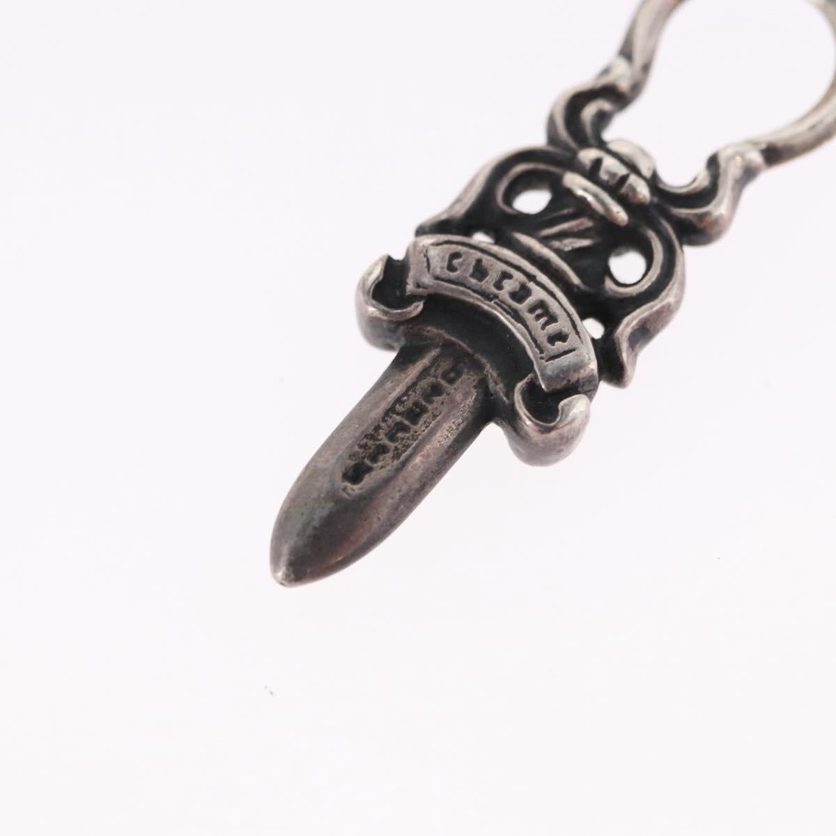 Chrome Hearts Dagger Charm Pendant Top Ag925 Silver Auth 192165M