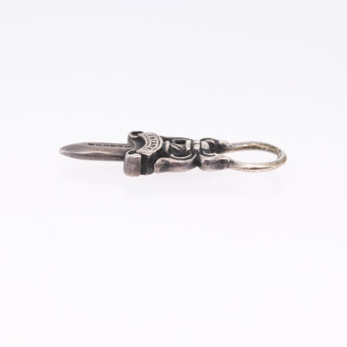 Chrome Hearts Dagger Charm Pendant Top Ag925 Silver Auth 192165M