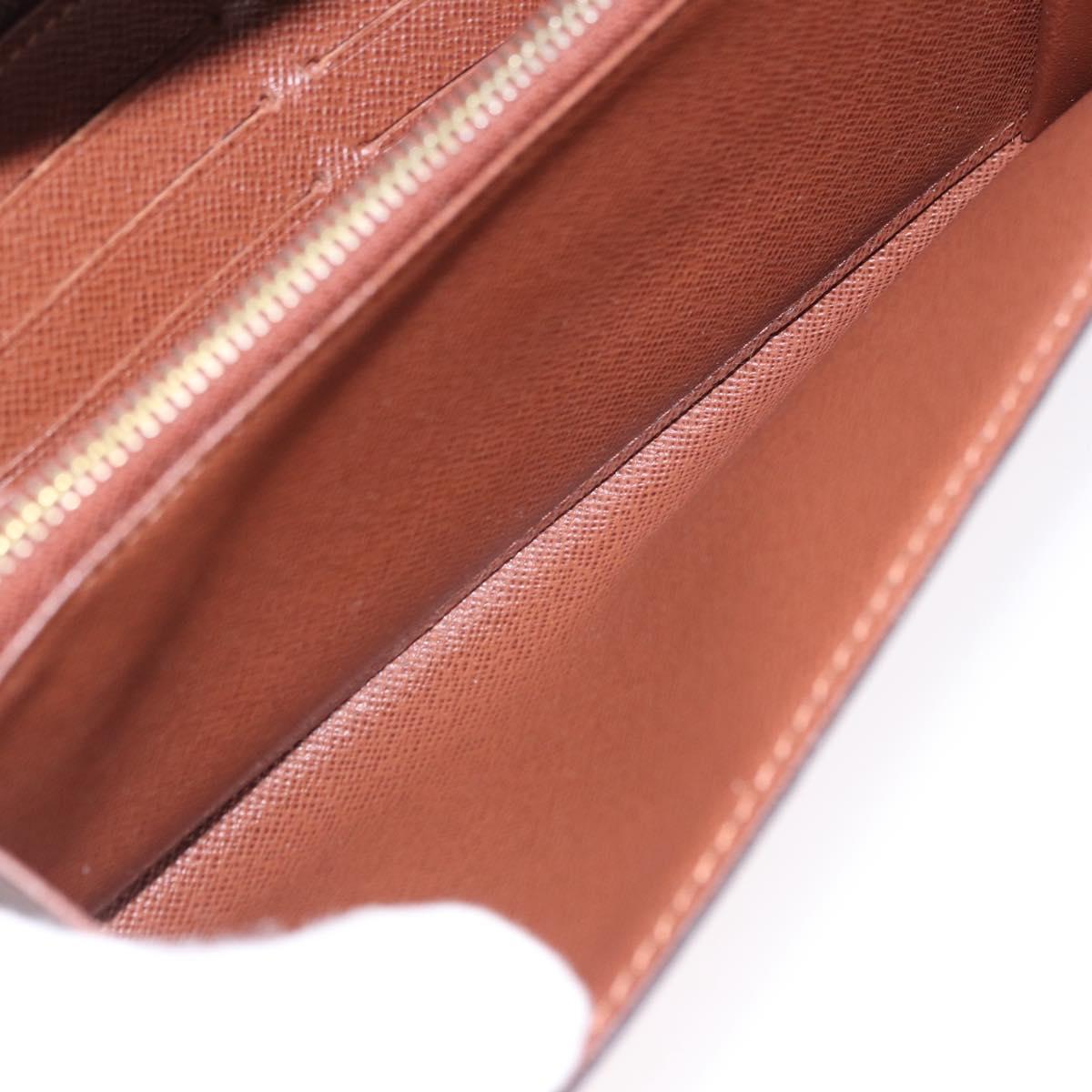 LOUIS VUITTON Monogram Portefeuille Sarah Long Wallet M61734 LV Auth 192167V