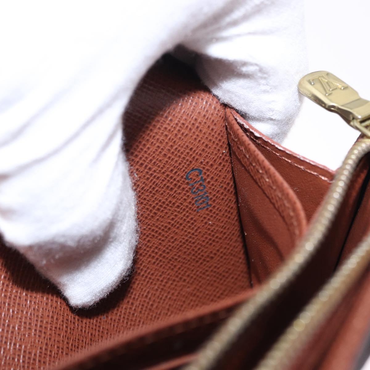 LOUIS VUITTON Monogram Portefeuille Sarah Long Wallet M61734 LV Auth 192167V