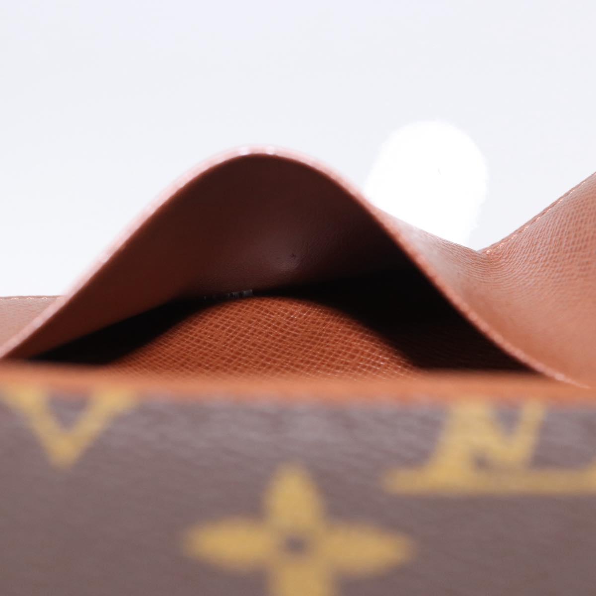 LOUIS VUITTON Monogram Porte Monnaie Billets Tresor Wallet M61730 Auth 192172V