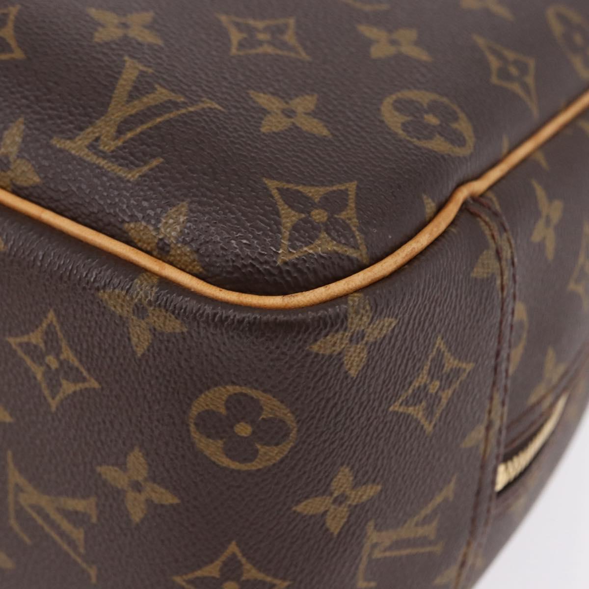 LOUIS VUITTON Monogram Deauville Hand Bag M47270 LV Auth 192182