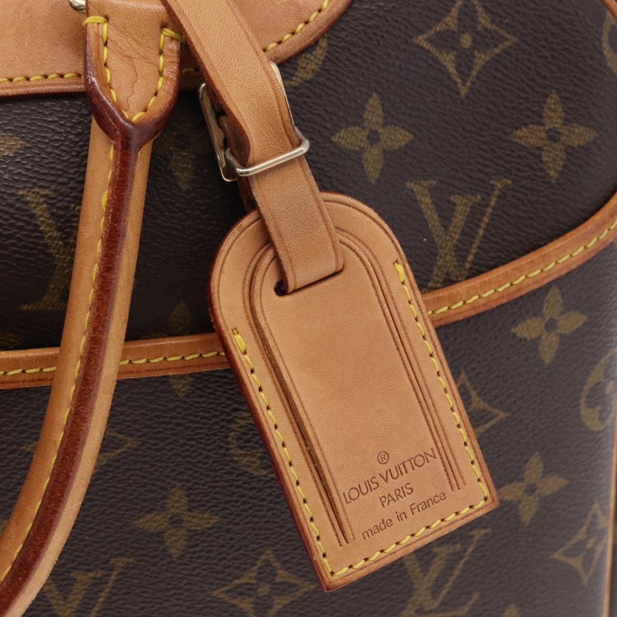LOUIS VUITTON Monogram Deauville Hand Bag M47270 LV Auth 192182