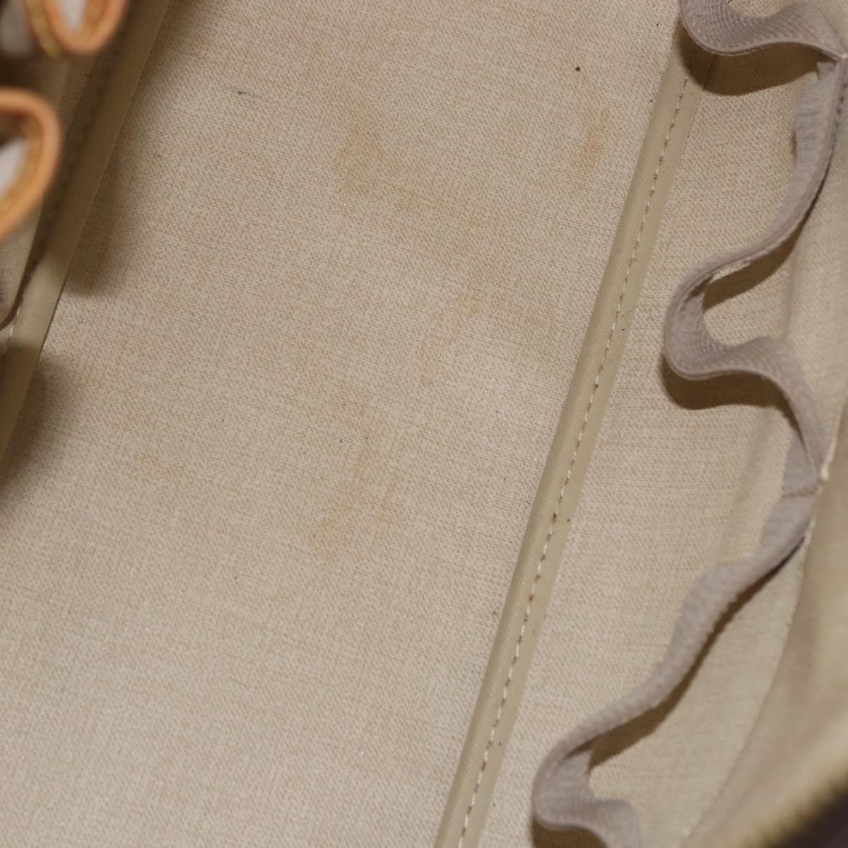 LOUIS VUITTON Monogram Deauville Hand Bag M47270 LV Auth 192185