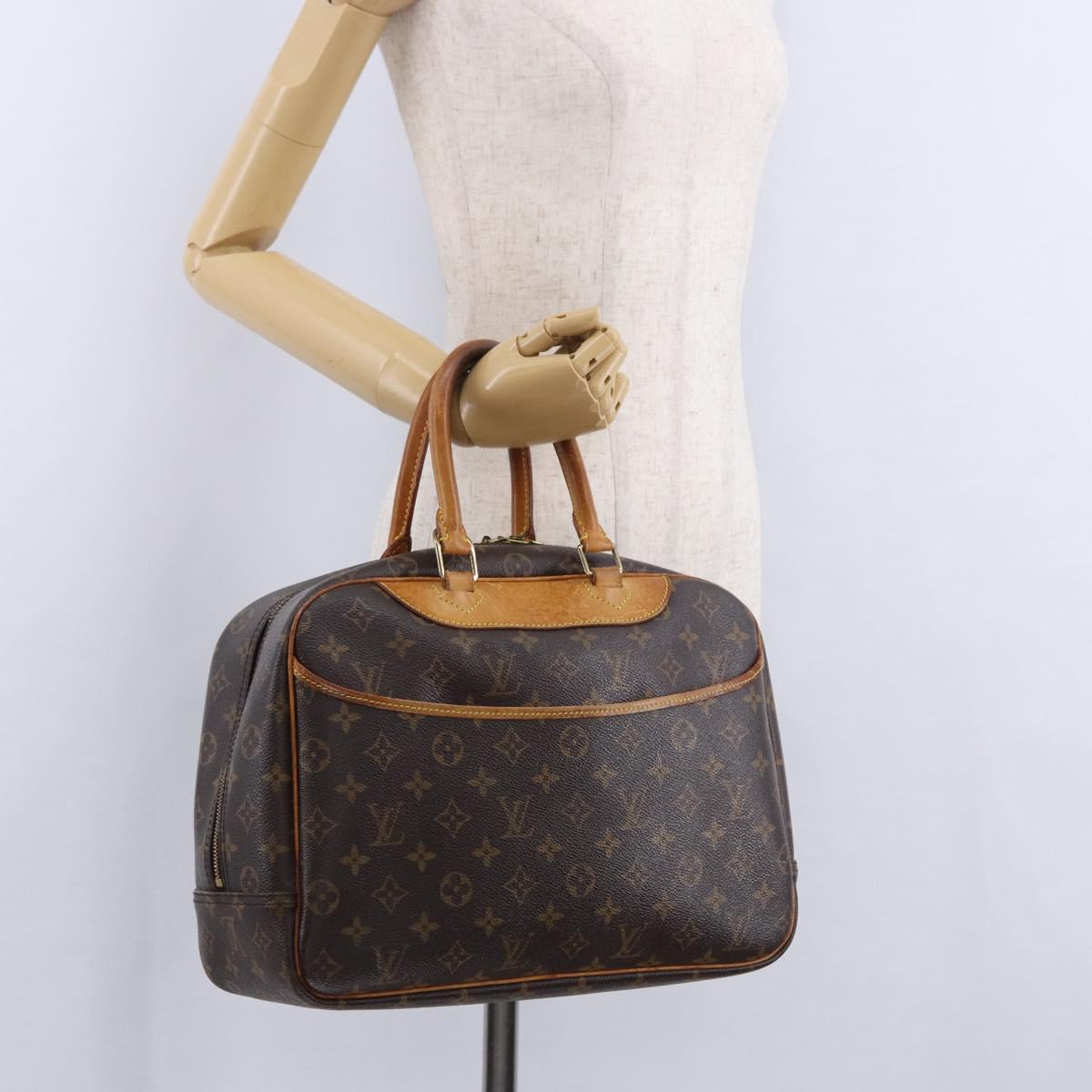 LOUIS VUITTON Monogram Deauville Hand Bag M47270 LV Auth 192185
