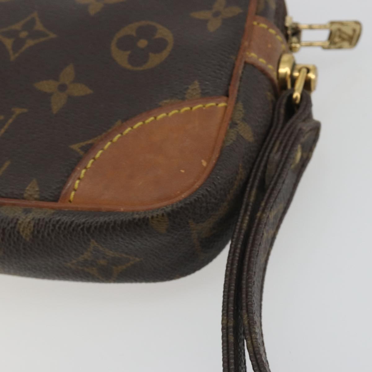 LOUIS VUITTON Monogram Marly Dragonne PM Clutch Bag M51827 LV Auth 192190