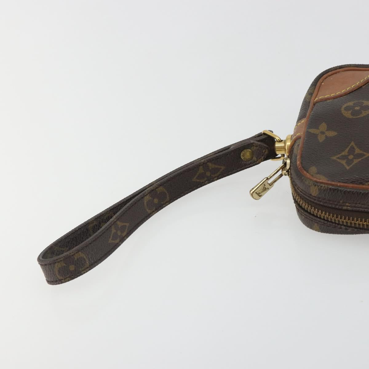 LOUIS VUITTON Monogram Marly Dragonne PM Clutch Bag M51827 LV Auth 192190