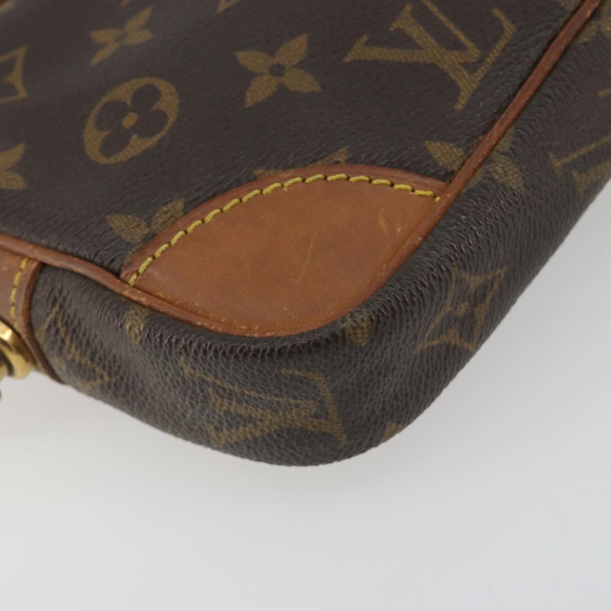 LOUIS VUITTON Monogram Marly Dragonne PM Clutch Bag M51827 LV Auth 192190