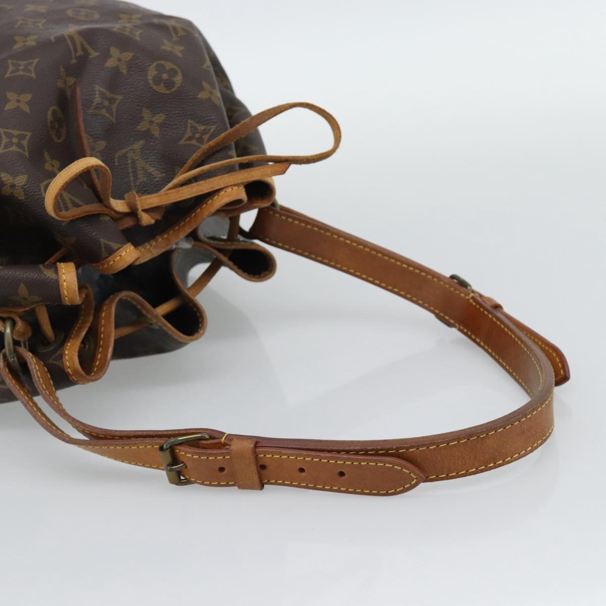 LOUIS VUITTON Monogram Noe Shoulder Bag M42224 LV Auth 192206