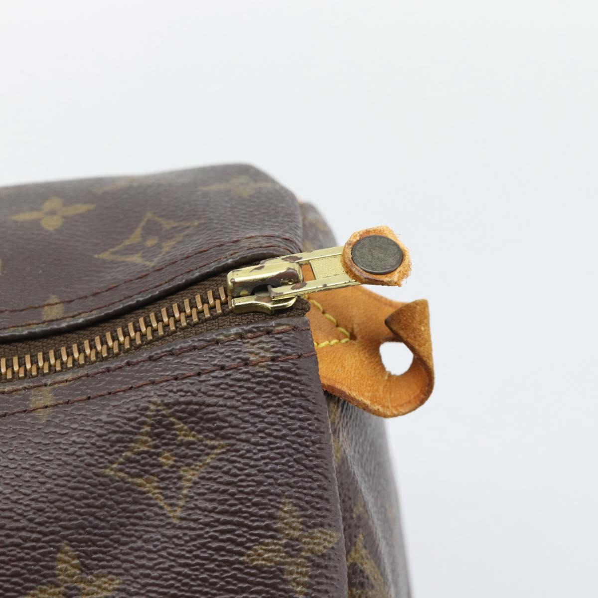 LOUIS VUITTON Monogram Speedy 30 Hand Bag M41526 LV Auth 192207