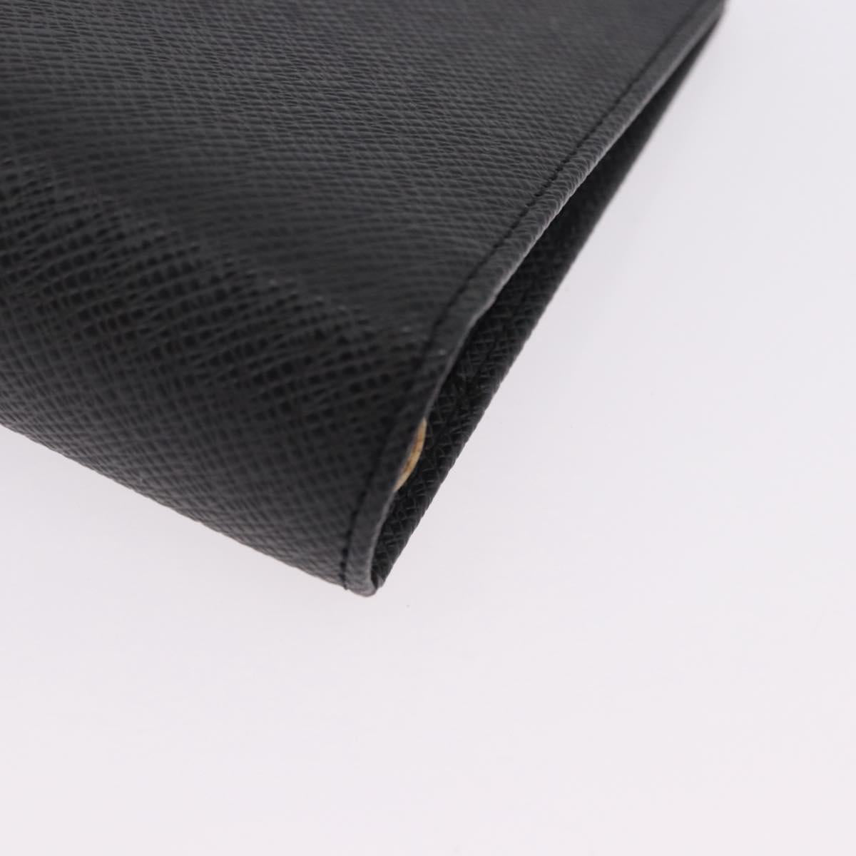 LOUIS VUITTON Taiga Leather Agenda MM Planner Cover Ardoise R20222 Auth 192216