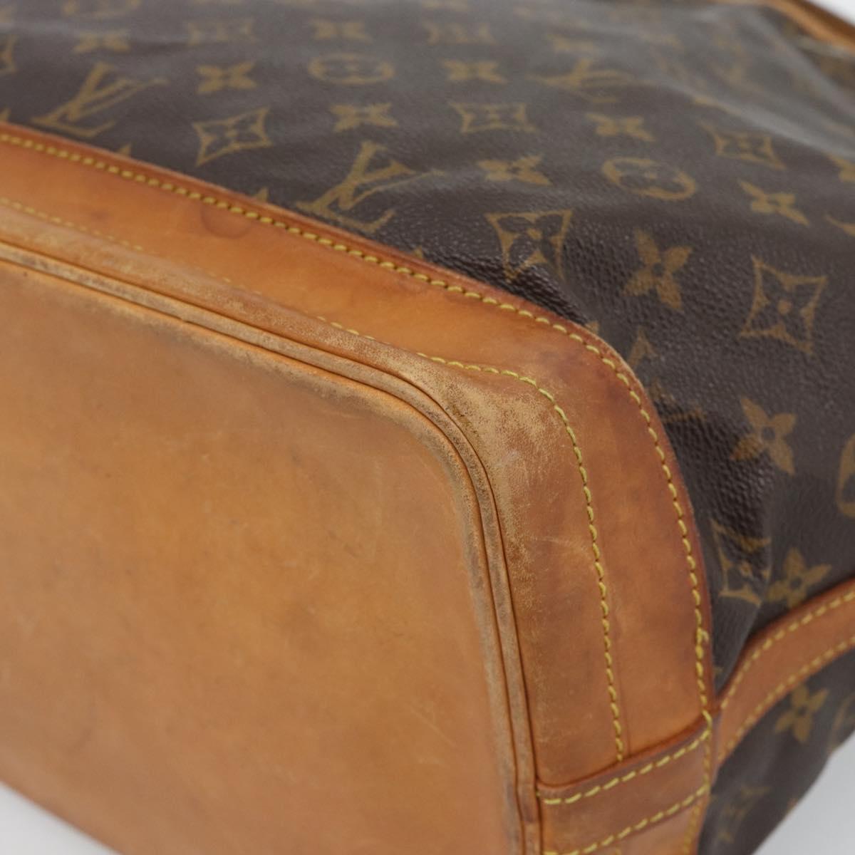 LOUIS VUITTON Monogram Noe Shoulder Bag M42224 LV Auth 192218