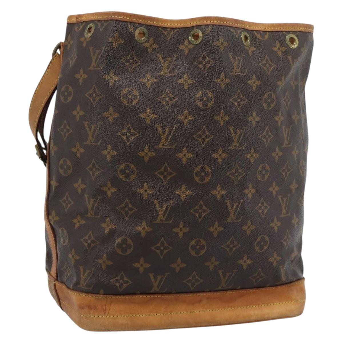 LOUIS VUITTON Monogram Noe Shoulder Bag M42224 LV Auth 192218