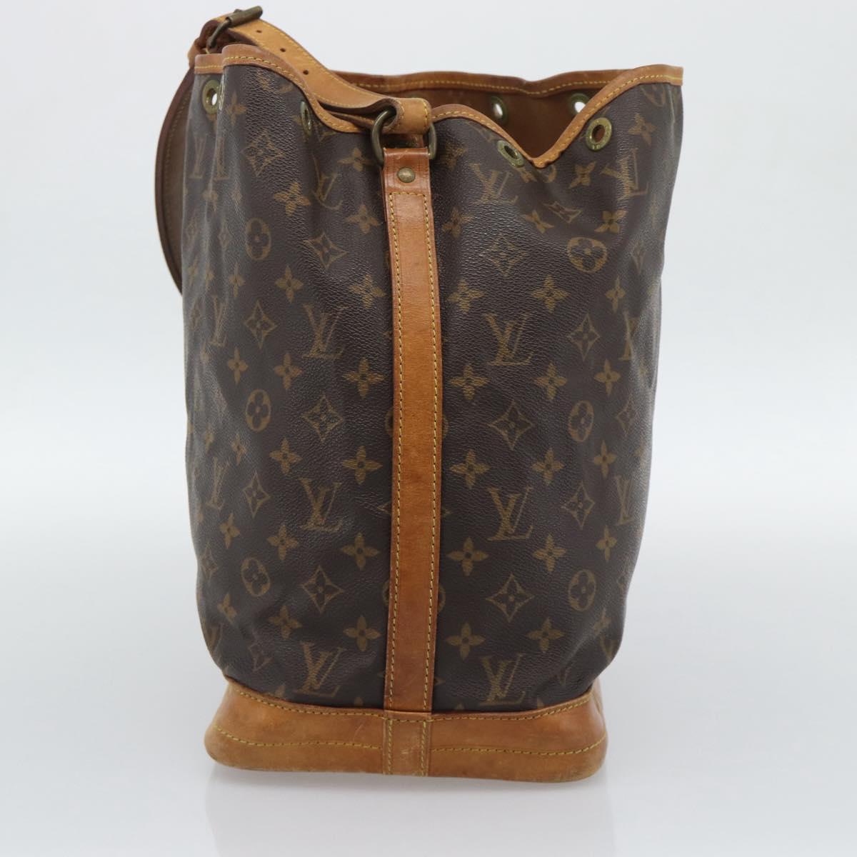 LOUIS VUITTON Monogram Noe Shoulder Bag M42224 LV Auth 192218
