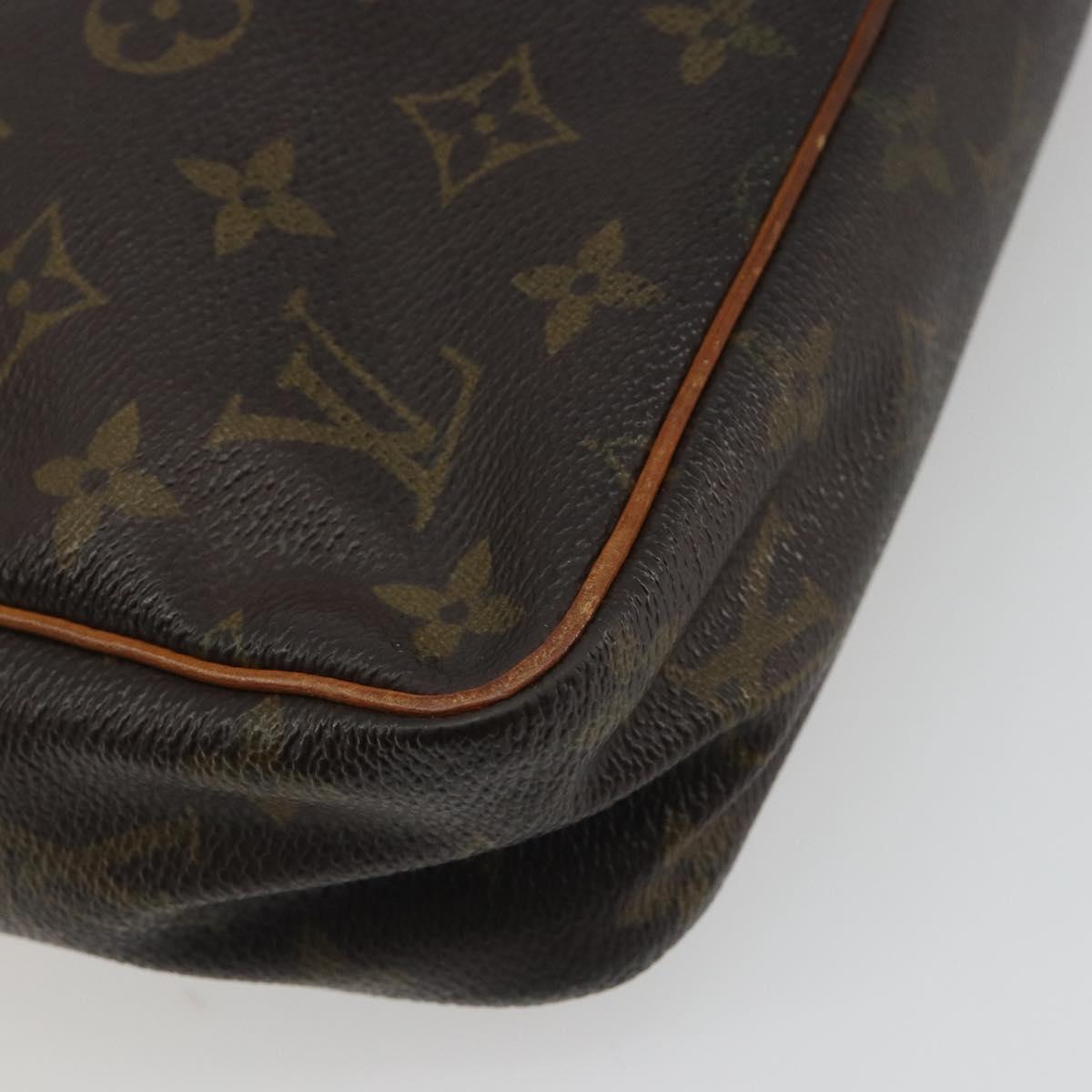 LOUIS VUITTON Monogram Compiegne 23 Clutch Bag M51847 LV Auth 192239
