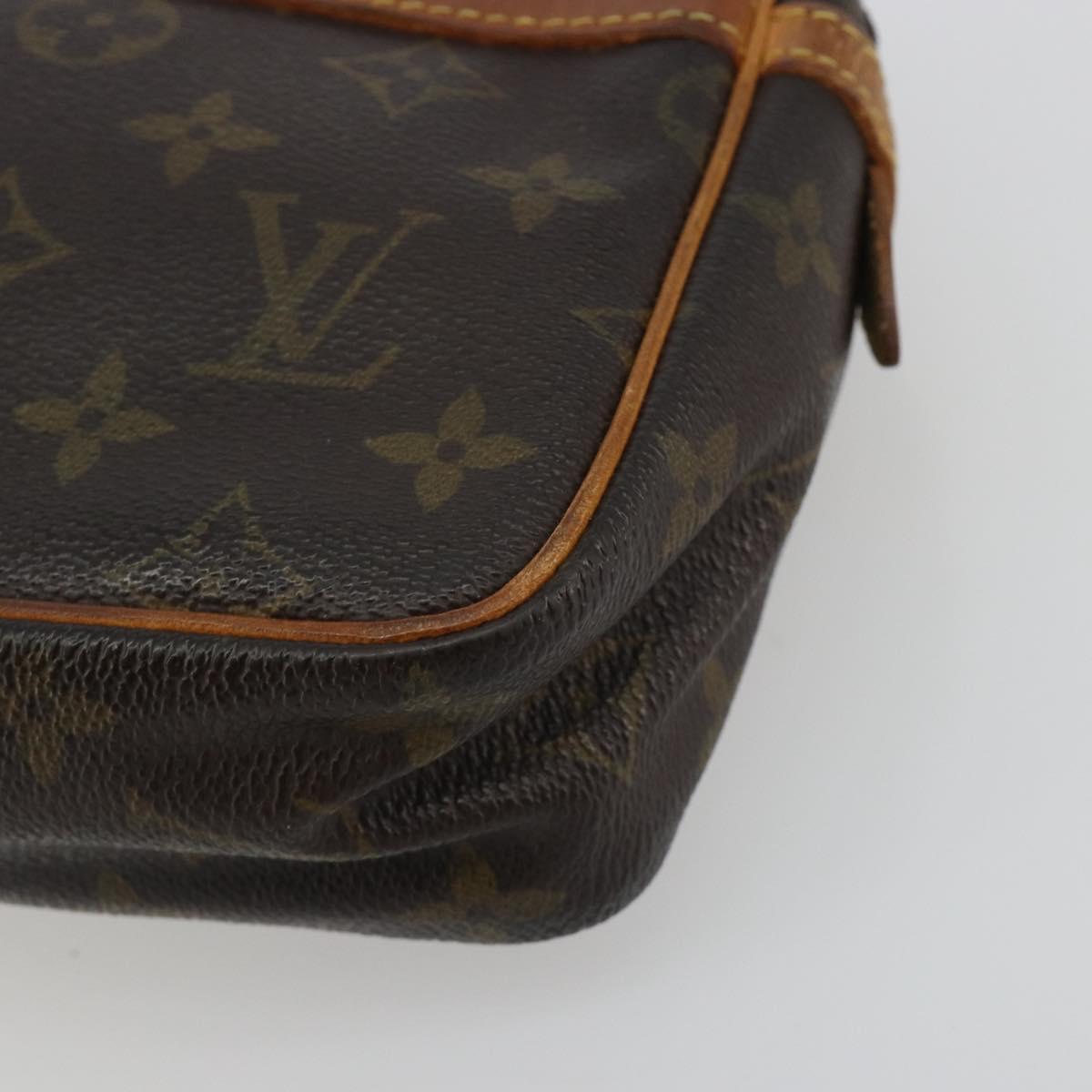 LOUIS VUITTON Monogram Compiegne 23 Clutch Bag M51847 LV Auth 192239