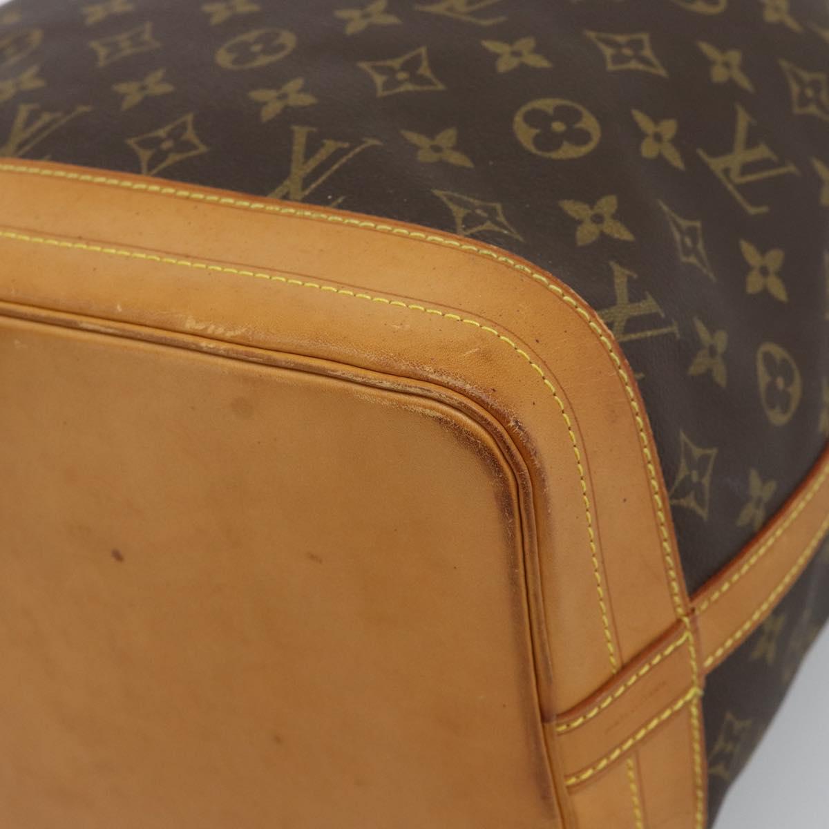 LOUIS VUITTON Monogram Noe Shoulder Bag M42224 LV Auth 192249