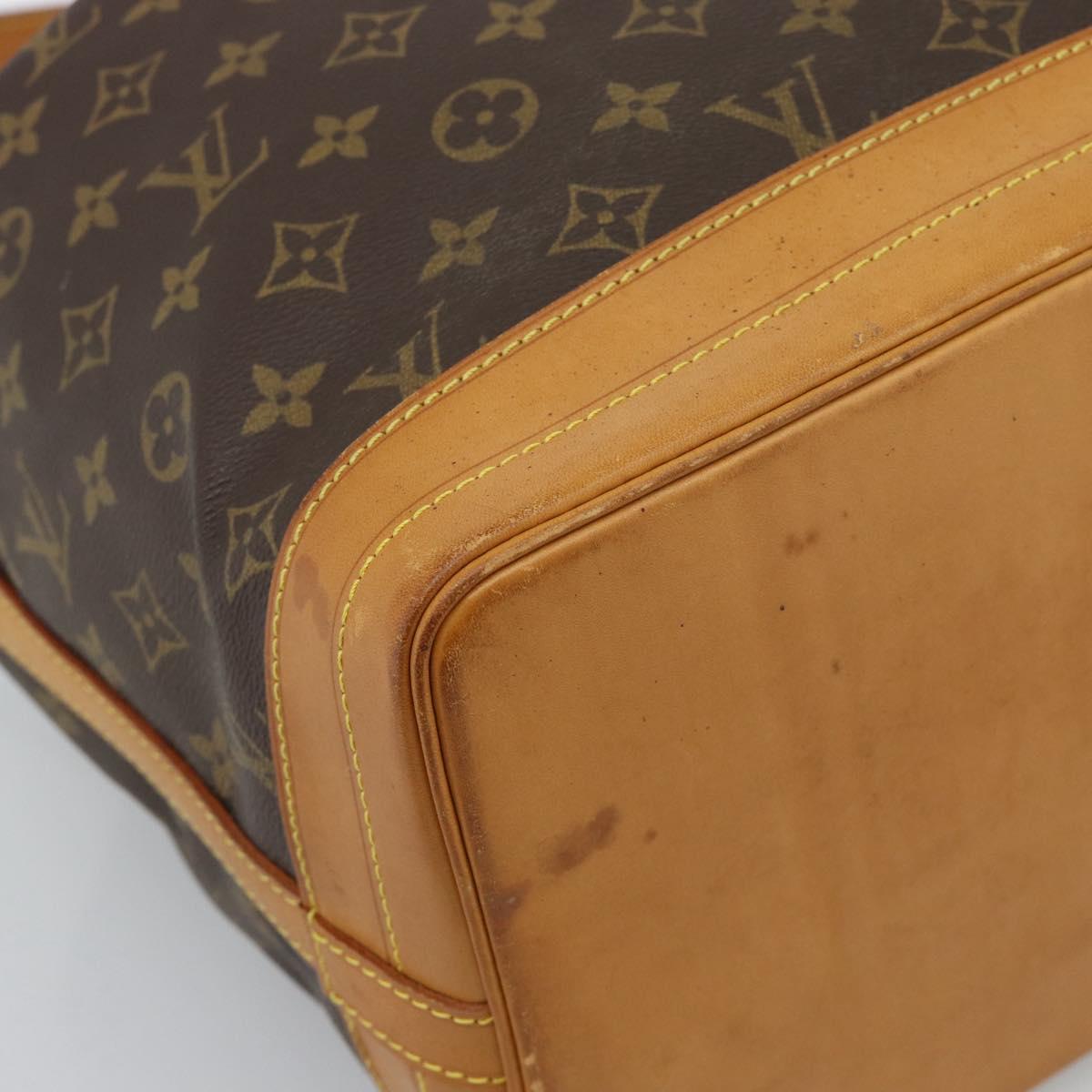 LOUIS VUITTON Monogram Noe Shoulder Bag M42224 LV Auth 192249