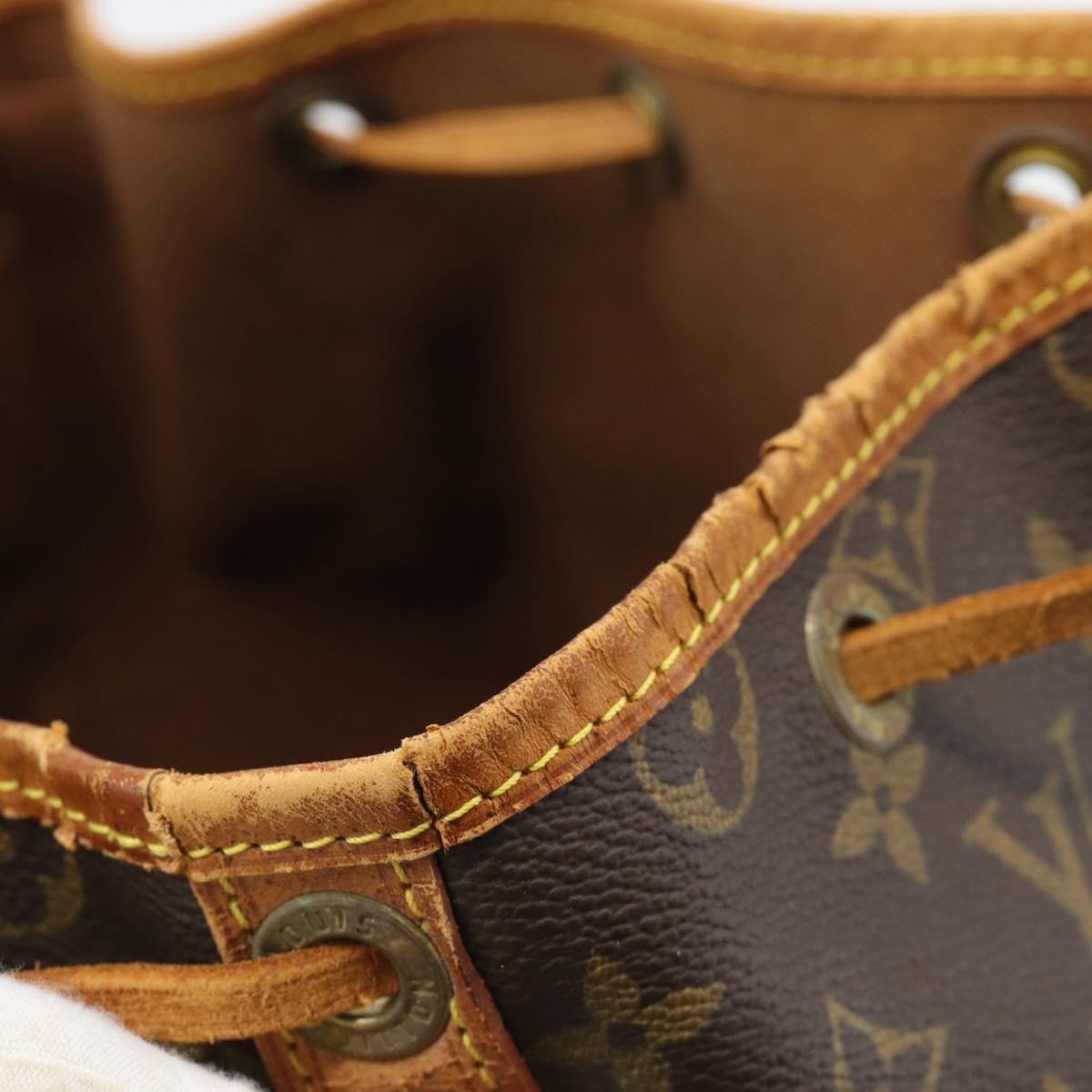LOUIS VUITTON Monogram Noe Shoulder Bag M42224 LV Auth 192249
