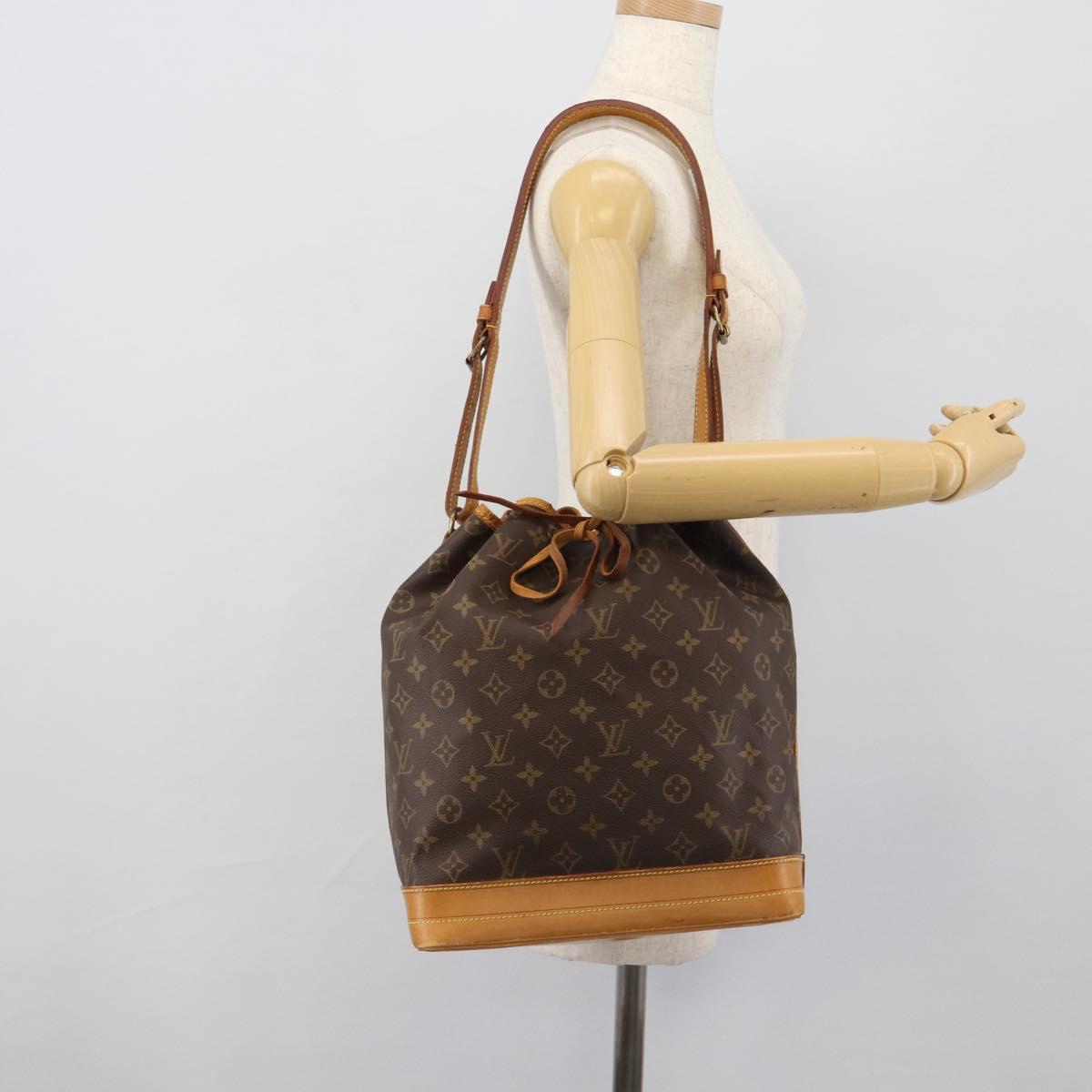LOUIS VUITTON Monogram Noe Shoulder Bag M42224 LV Auth 192249