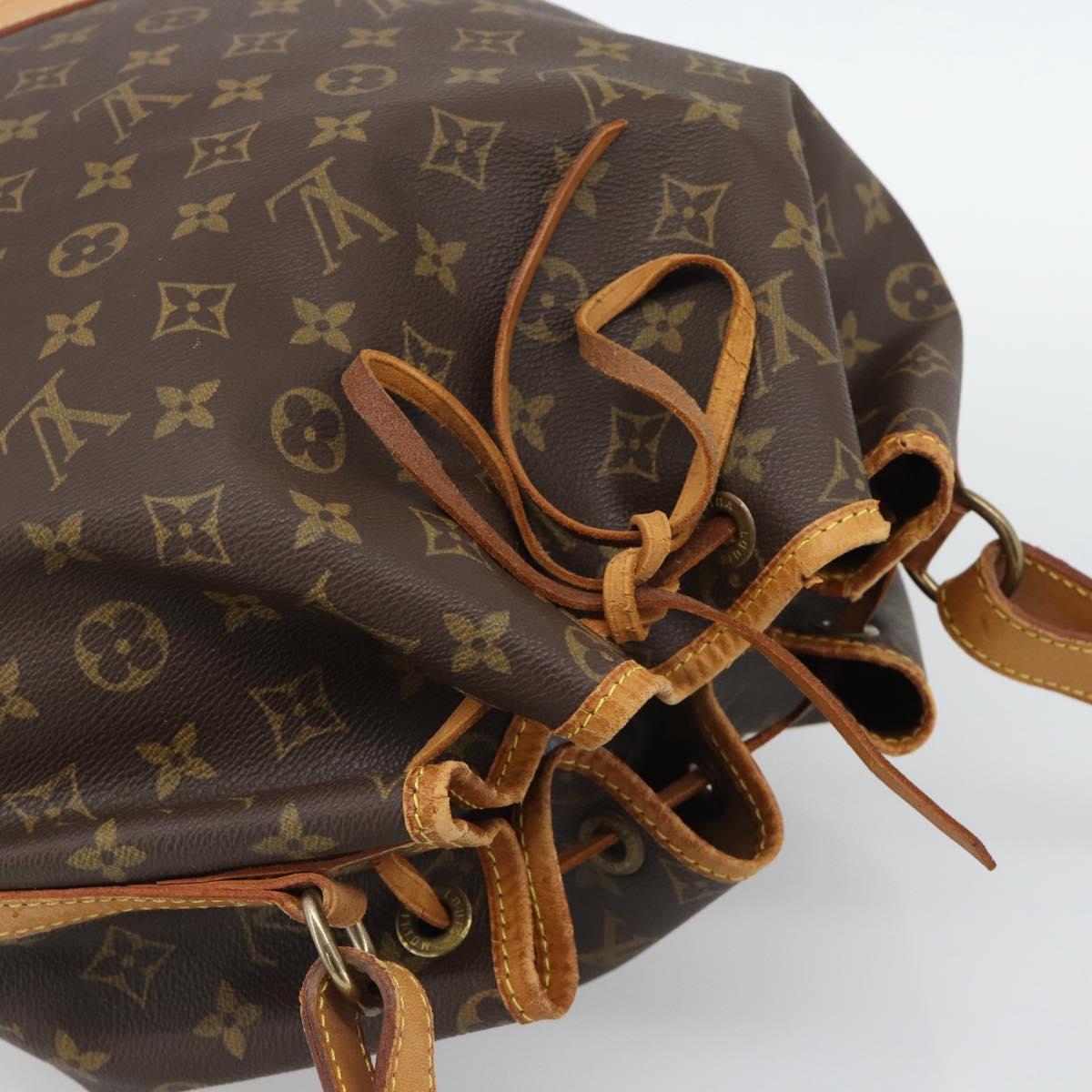 LOUIS VUITTON Monogram Noe Shoulder Bag M42224 LV Auth 192249