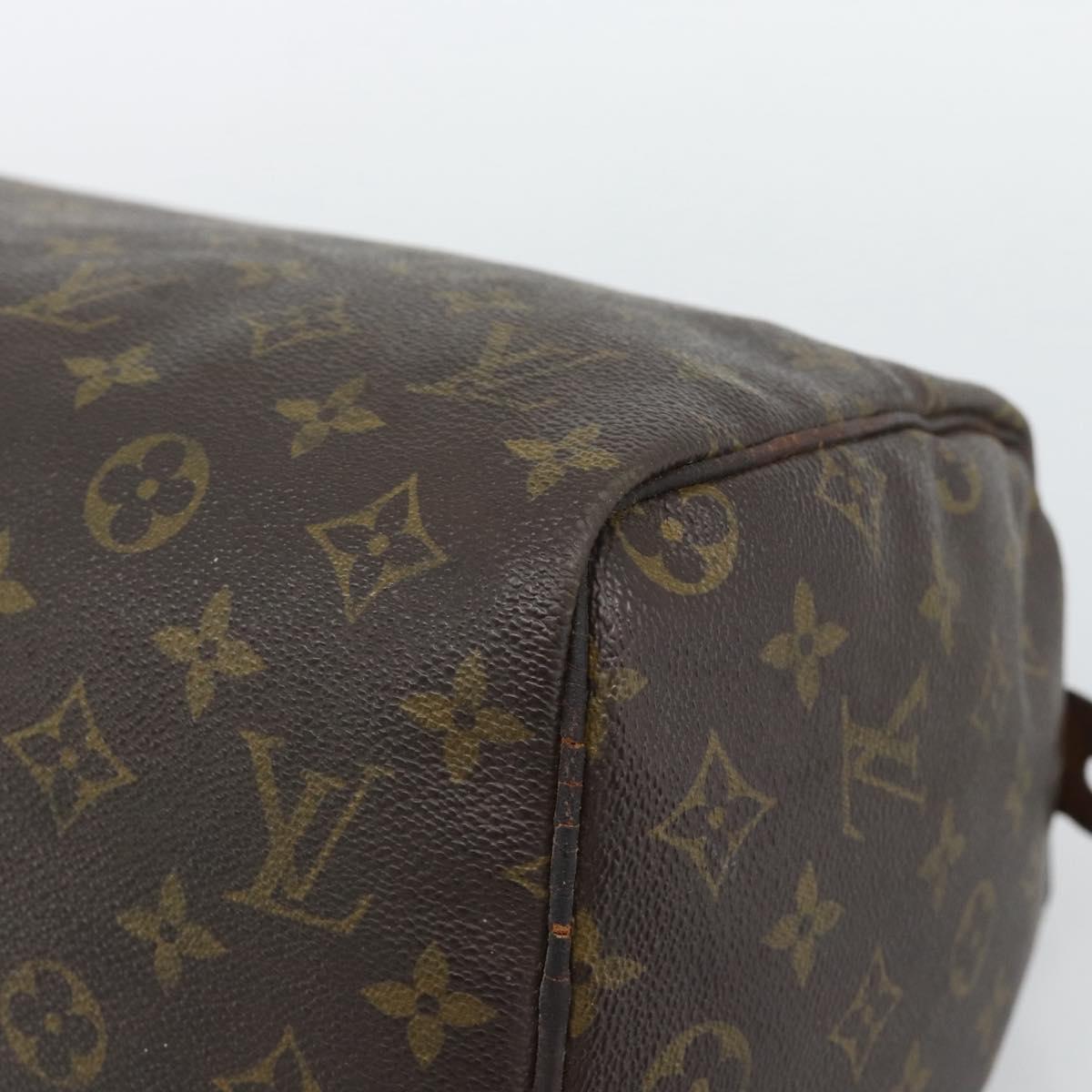 LOUIS VUITTON Monogram Speedy 30 Hand Bag M41526 LV Auth 192252