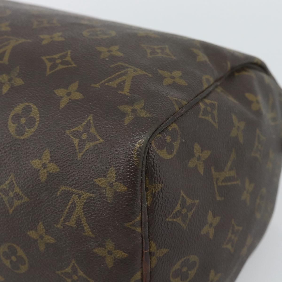 LOUIS VUITTON Monogram Speedy 30 Hand Bag M41526 LV Auth 192252