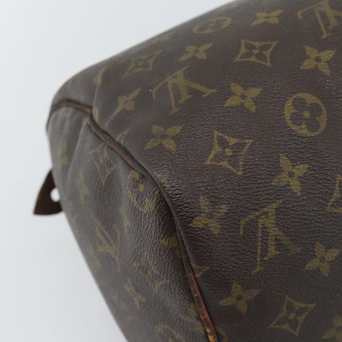 LOUIS VUITTON Monogram Speedy 30 Hand Bag M41526 LV Auth 192252