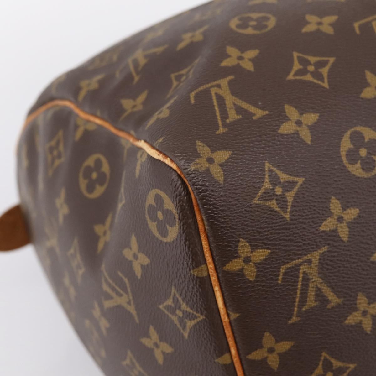LOUIS VUITTON Monogram Keepall 45 Boston Bag M41428 LV Auth 192255