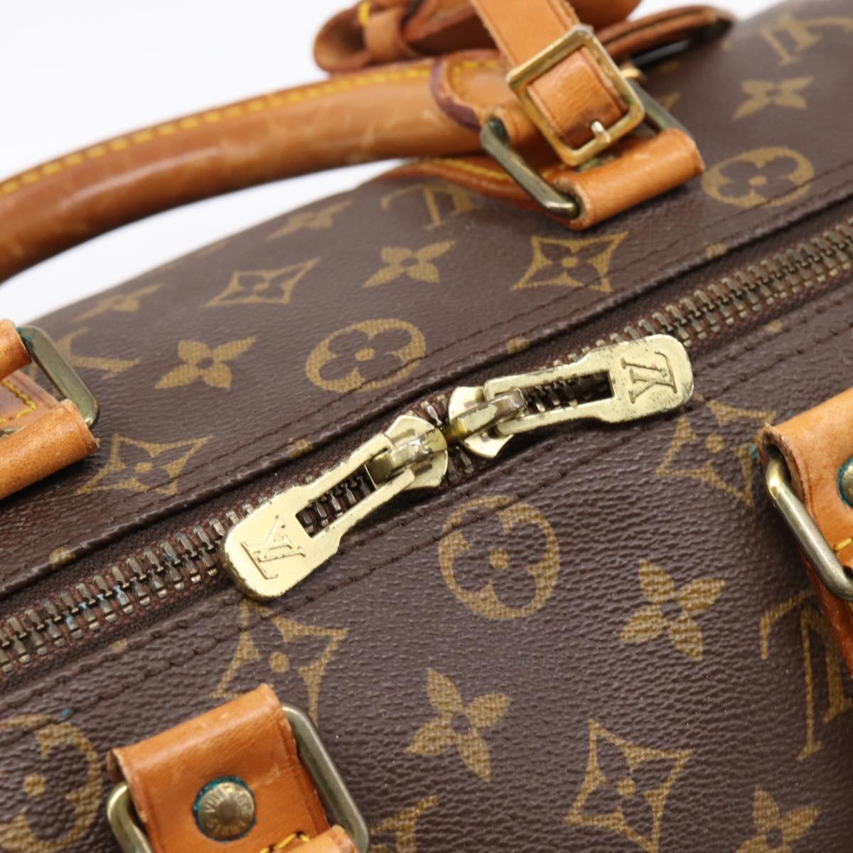 LOUIS VUITTON Monogram Keepall 45 Boston Bag M41428 LV Auth 192255