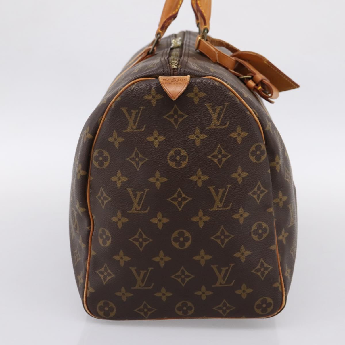 LOUIS VUITTON Monogram Keepall 45 Boston Bag M41428 LV Auth 192255