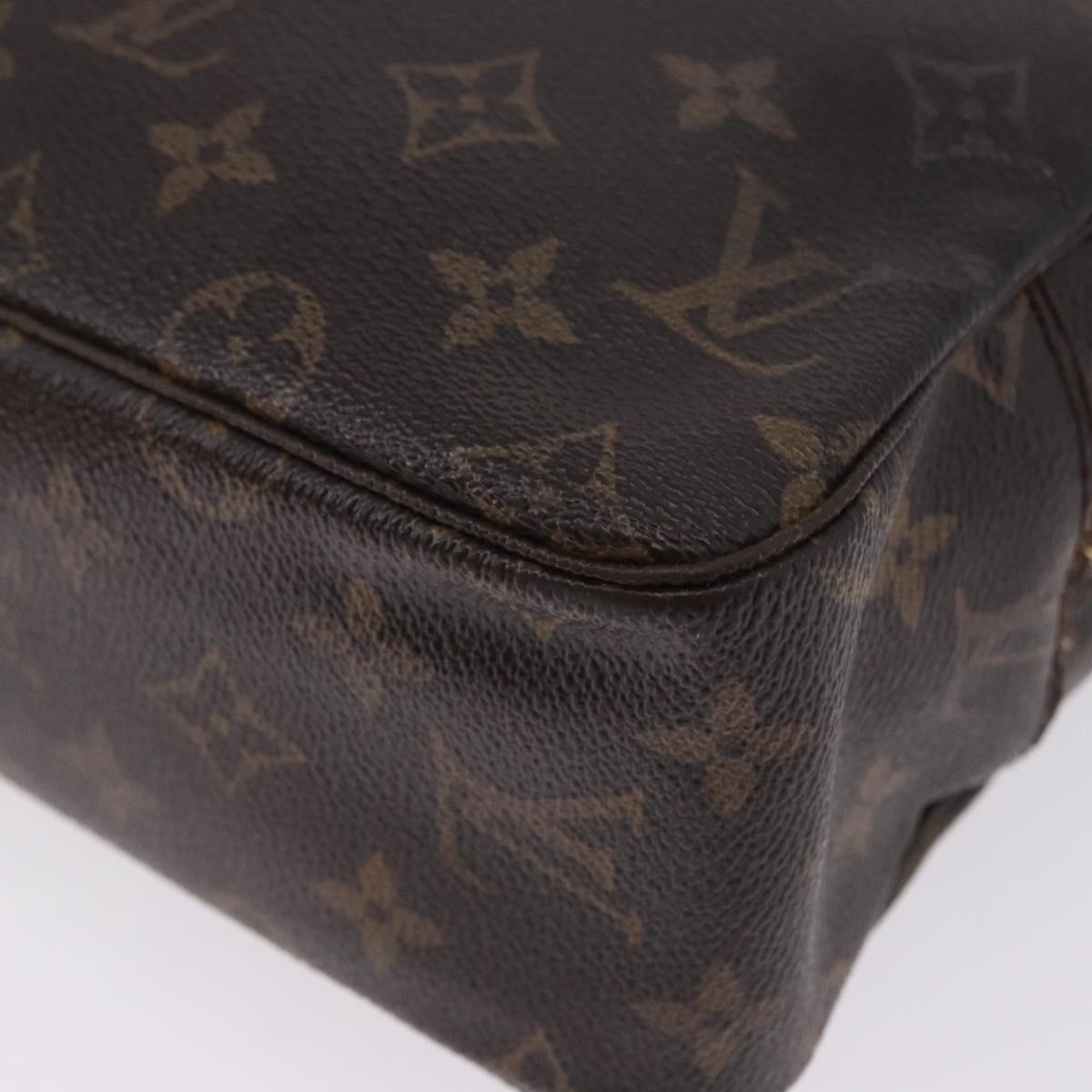 LOUIS VUITTON Monogram Trousse Toilette 28 Clutch Bag M47522 LV Auth 192258