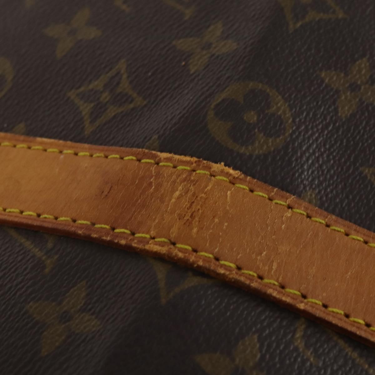LOUIS VUITTON Monogram Keepall 55 Boston Bag M41424 LV Auth 192275